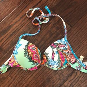 Push up bikini top